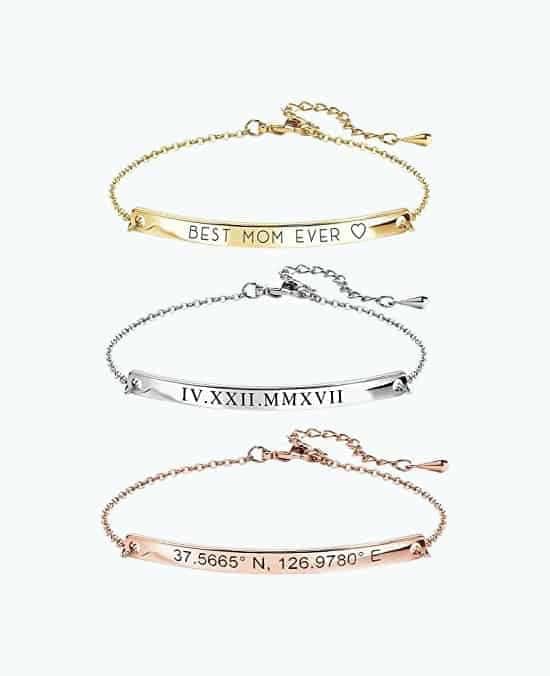 Personalized Bar Bracelet