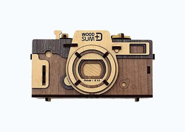 Retro Camera DIY Puzzle Kit