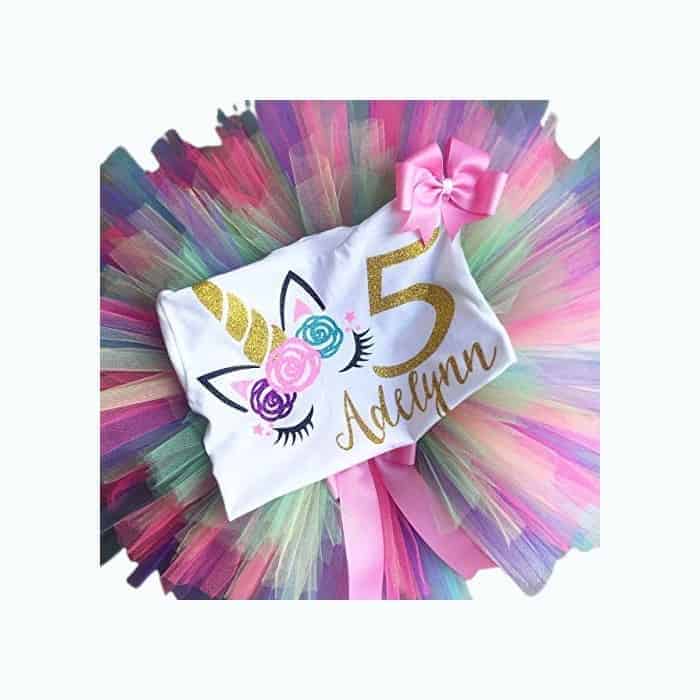 Personalized Unicorn Birthday Set