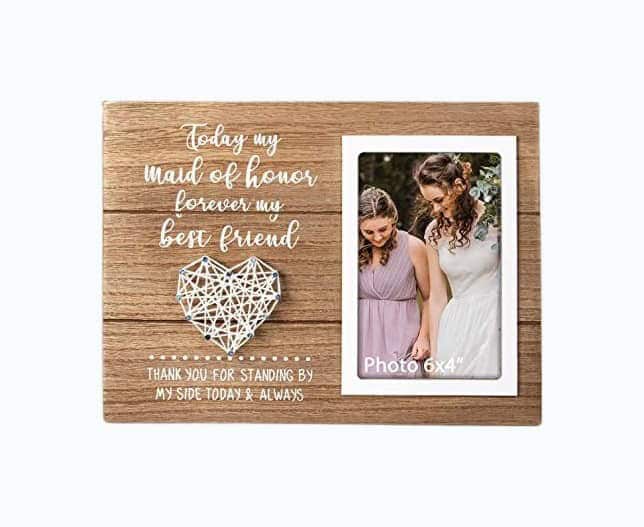 Maid of Honor Picture Frame