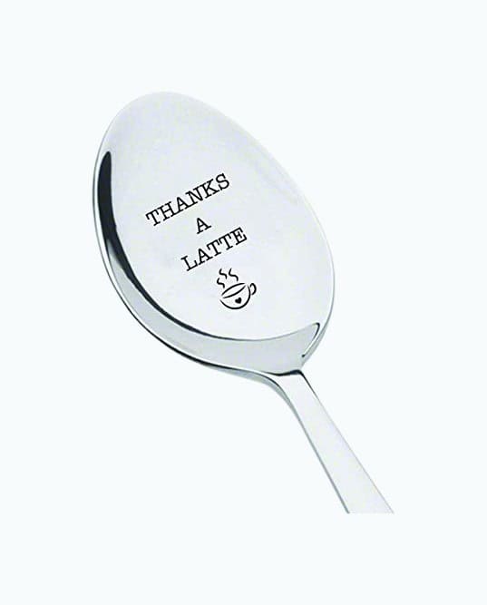 Thanks A Latte Spoon