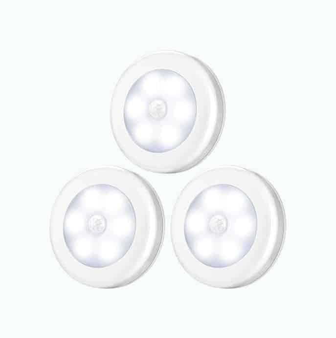 Motion Sensor Battery-Powered LED Lights