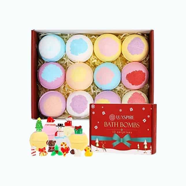 Christmas Bath Bombs Set