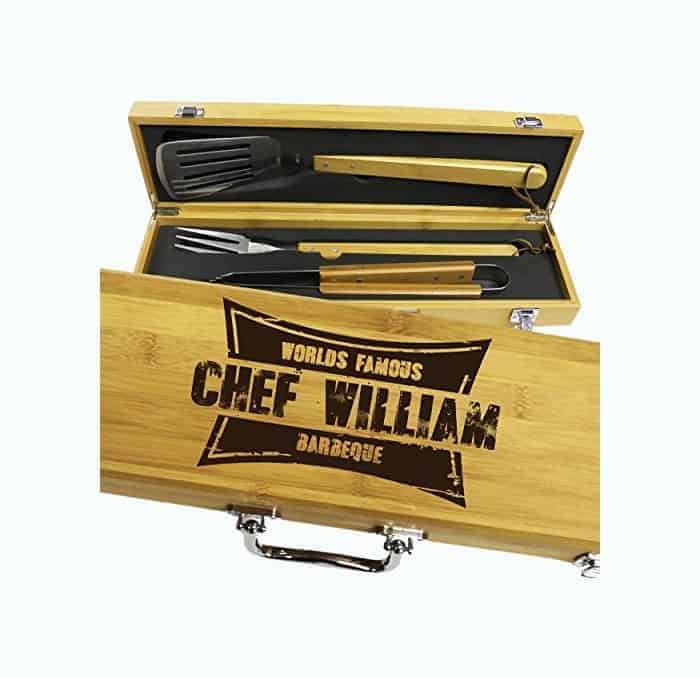 Personalized BBQ Gift Set