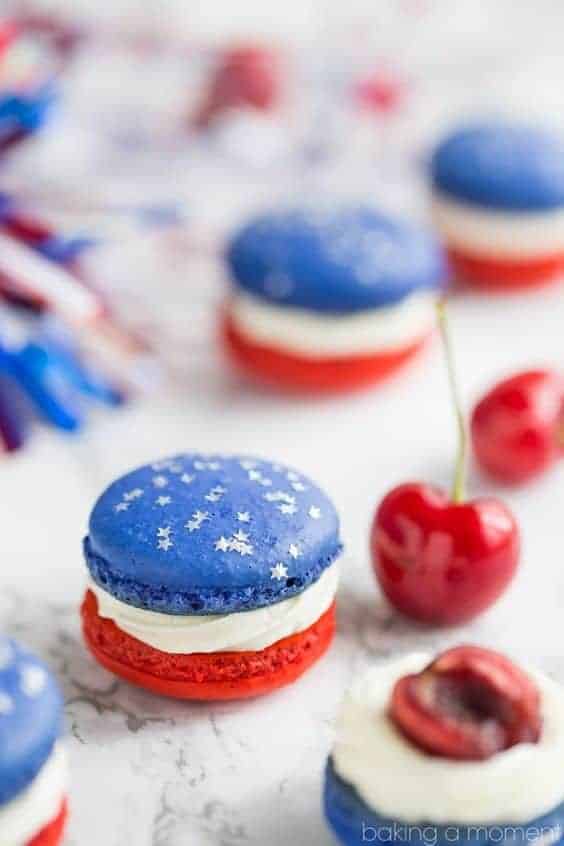 19 | PATRIOTIC CHERRY MACARONS