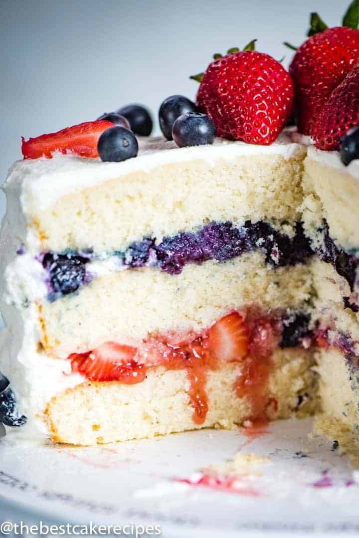 27 | PATRIOTIC BERRY CAKE