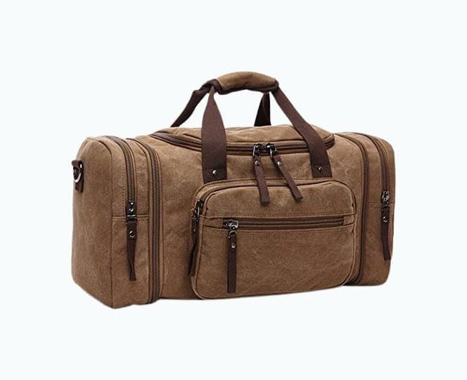 Canvas Travel Duffel Bag