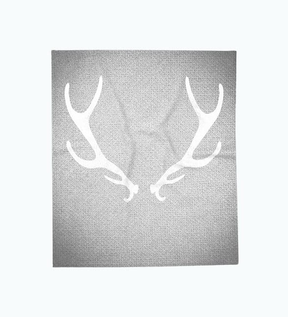 Antlers Throw Blanket