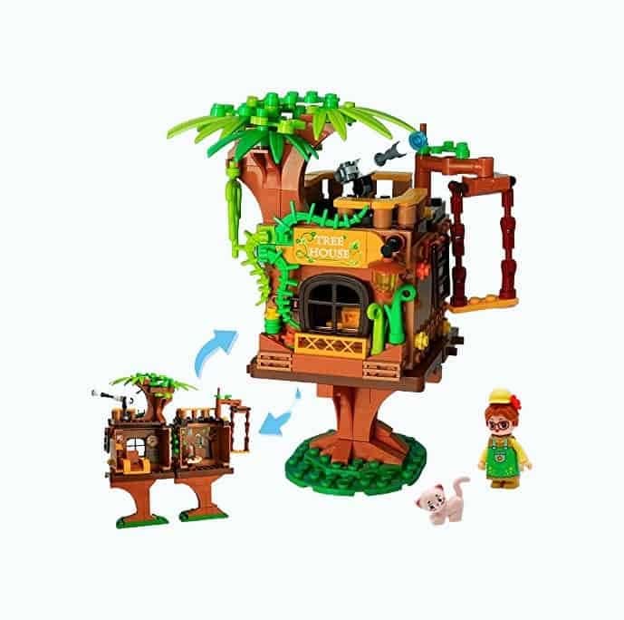 DIY Toy Treehouse Building Kit