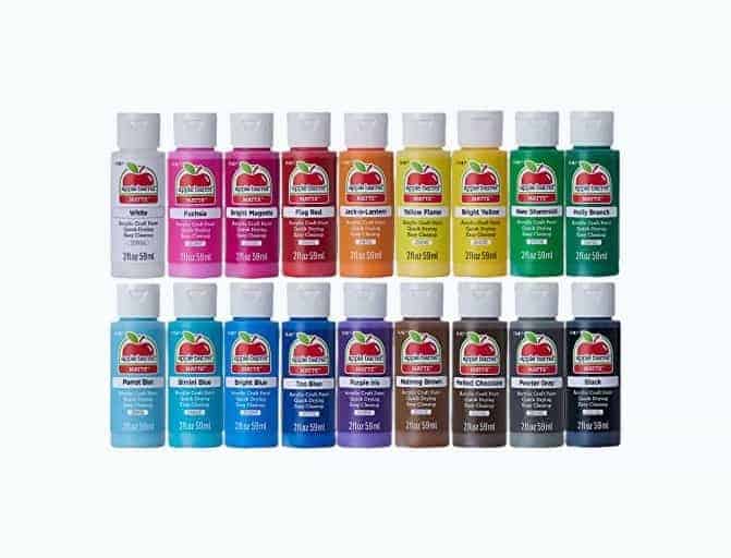 Matte Finish Acrylic Craft Paint Set