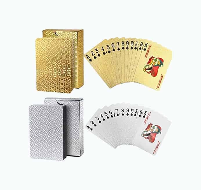 Foil Playing Cards Set