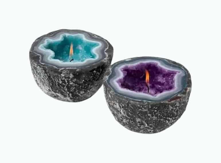 Geode Candle