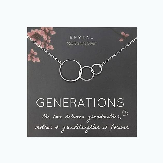 Sterling Silver Generations Necklace