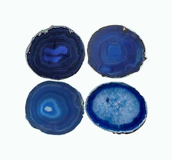 Agate Coaster Set