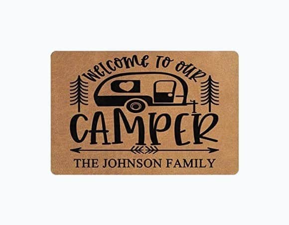 Personalized Camper Doormat