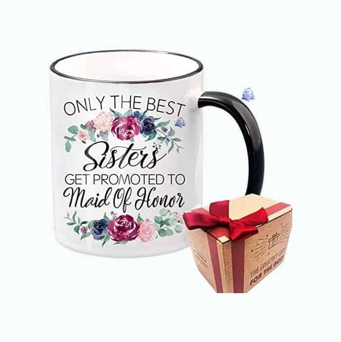 Maid Of Honor Coffee Mug for Sisters