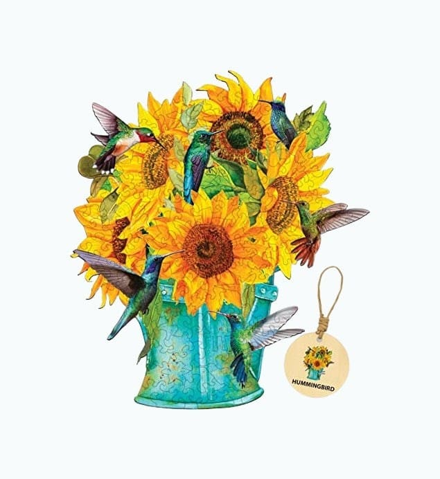 Sunflower Wooden Jigsaw Puzzle