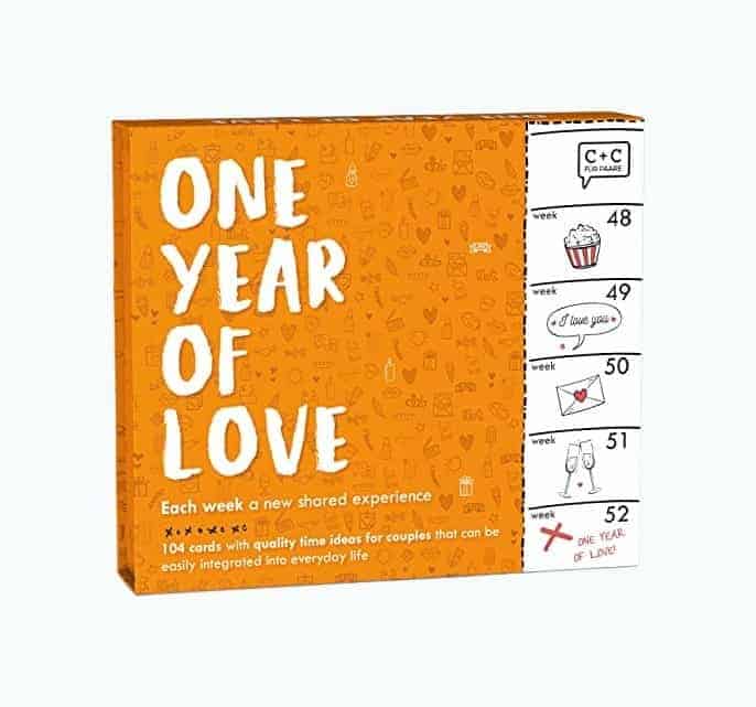 One Year Of Love Book