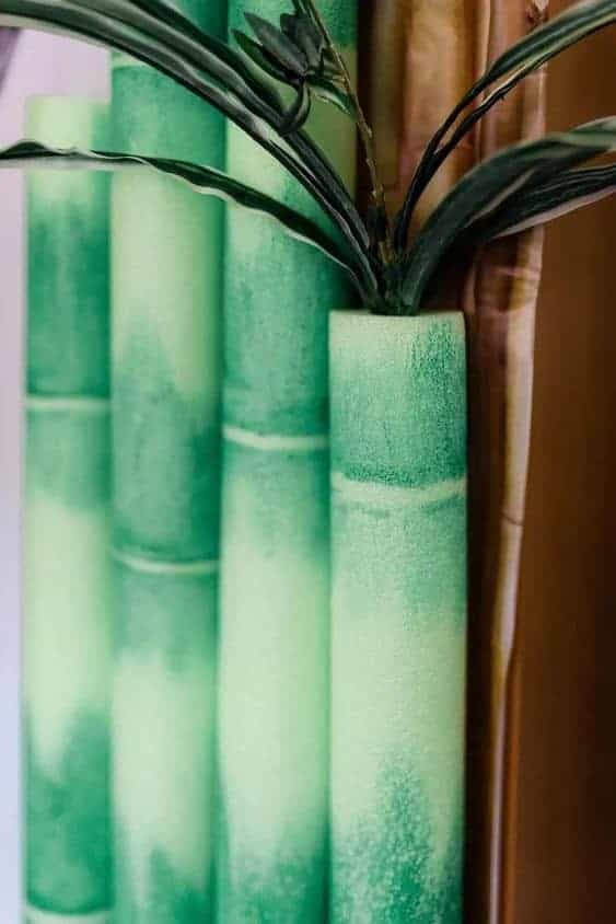 06 | DIY POOL NOODLE BAMBOO DECOR