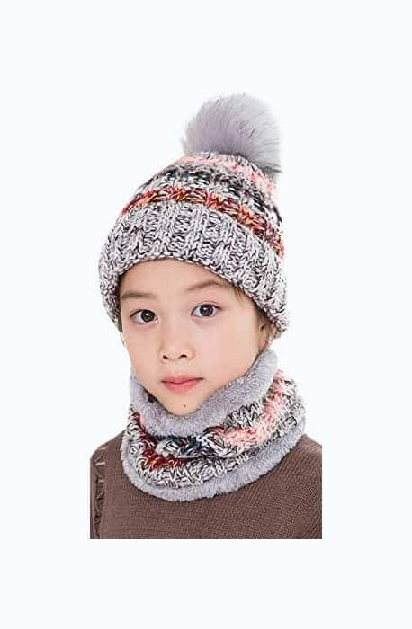 Beanie Hat Scarf Set