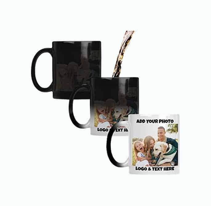 Personalized Heat Sensitive Photo Mug