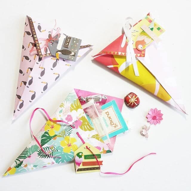 23 | DIY PAPER CONES