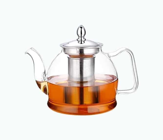 Glass Teapot With Infuser