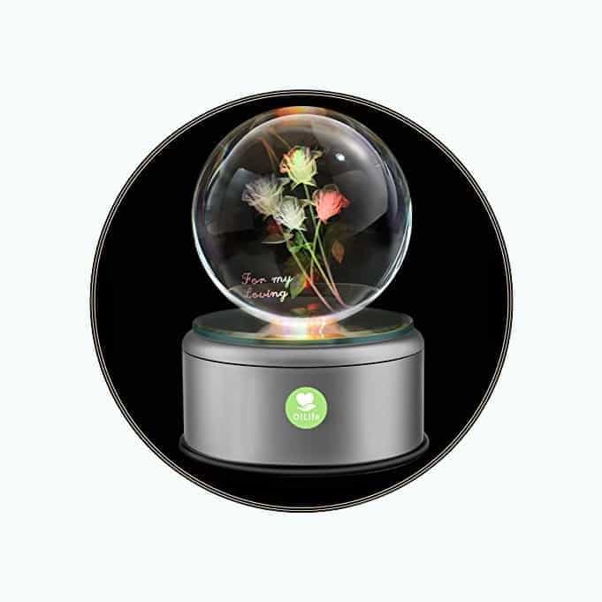 3D Crystal Globe