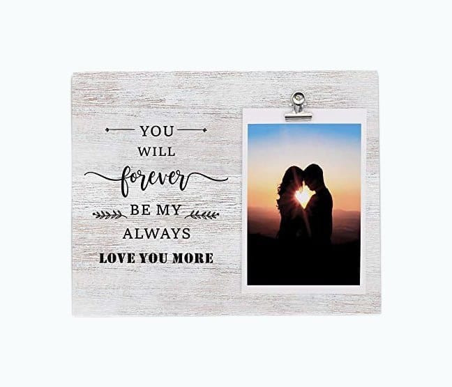 Love Wood Picture Frame