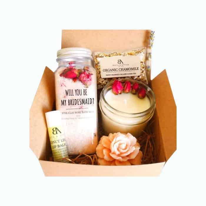 Bridesmaid Proposal Spa Set