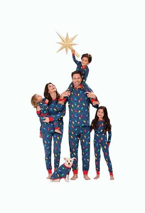 Matching Christmas Pajamas Family Set