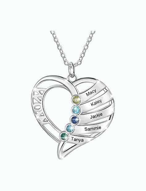 Personalized Mom Necklace