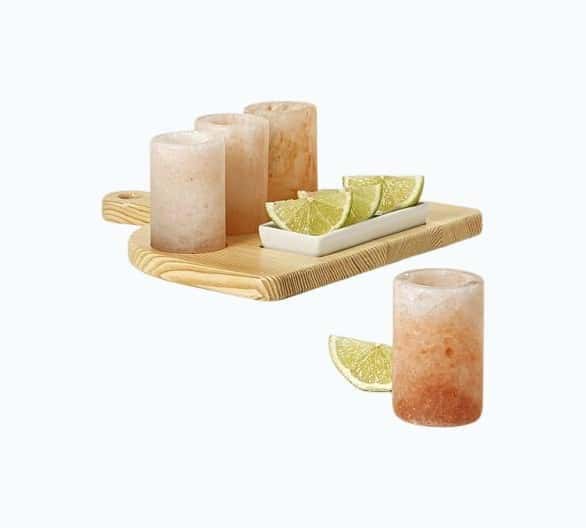 Himalayan Salt Tequila Glass Set