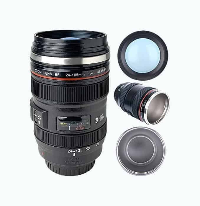 Camera Lens Coffee Mug