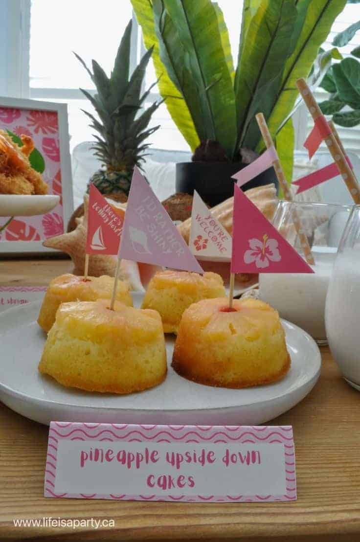 26 | MINI PINEAPPLE UPSIDE DOWN CAKES