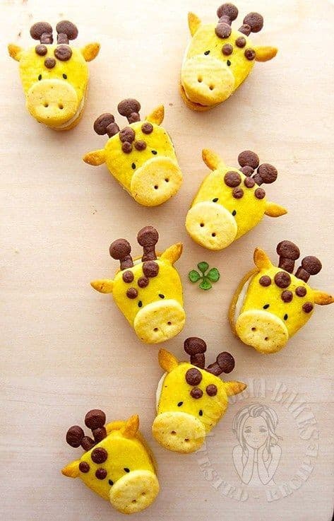 26 | GIRAFFE VANILLA CUSTARD COOKIES