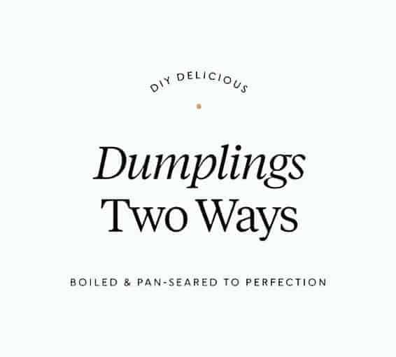 DIY Dumpling Experience