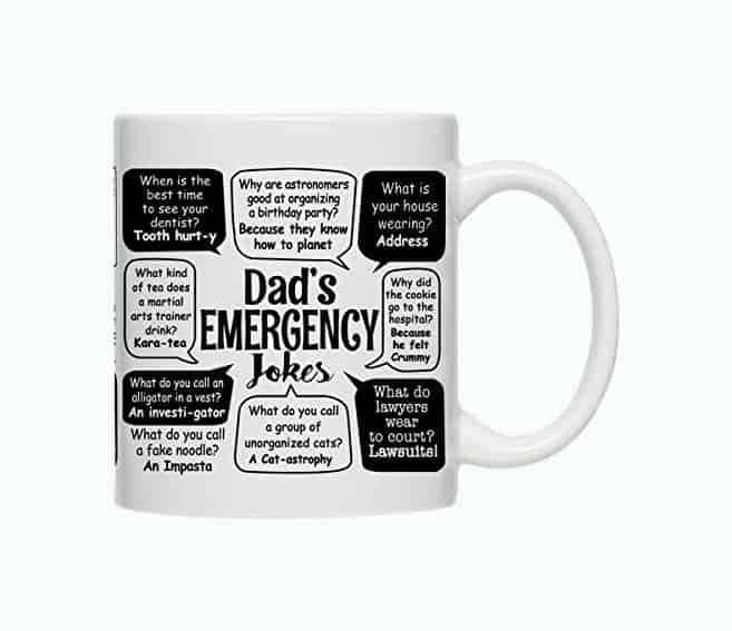 Emergency Dad Jokes Coffee Mug