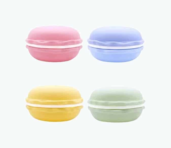 4 Pieces Giant Macaron Storage Case