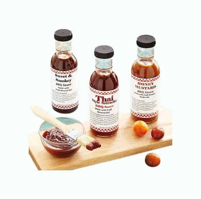 Beer-Infused BBQ Sauce Set