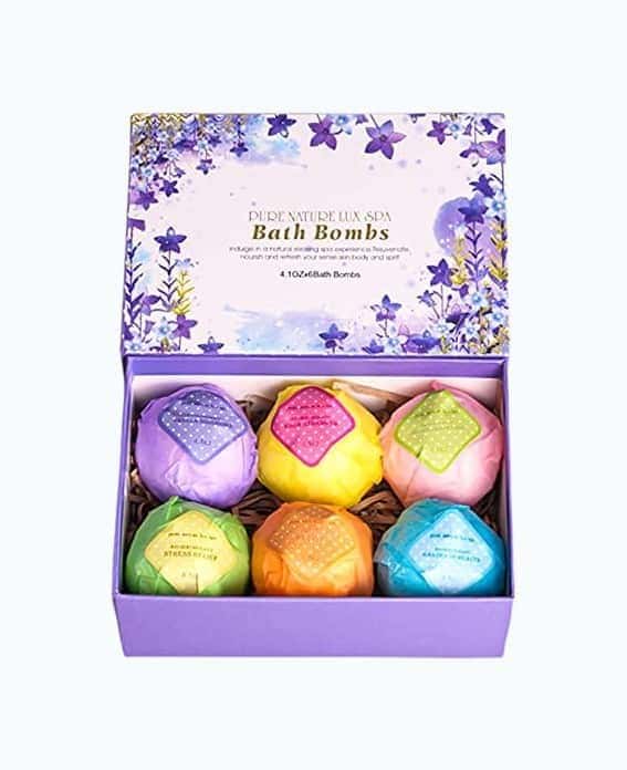 LuxSpa Bath Bombs Gift Set