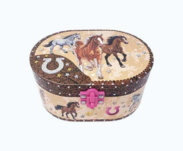 Dashing Horse Jewelry Box