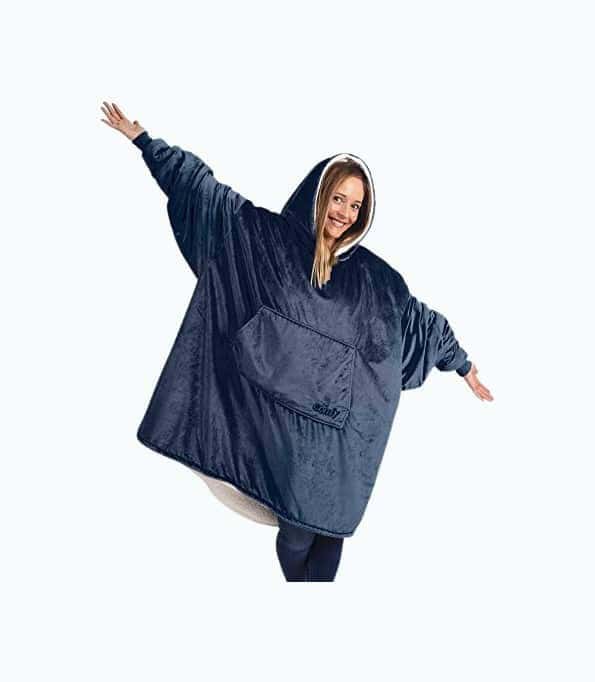 THE COMFY Original - Oversized Microfiber & Sherpa Wearable Blanket