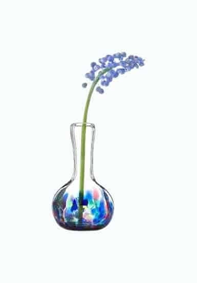 Stained Glass Bud Vase