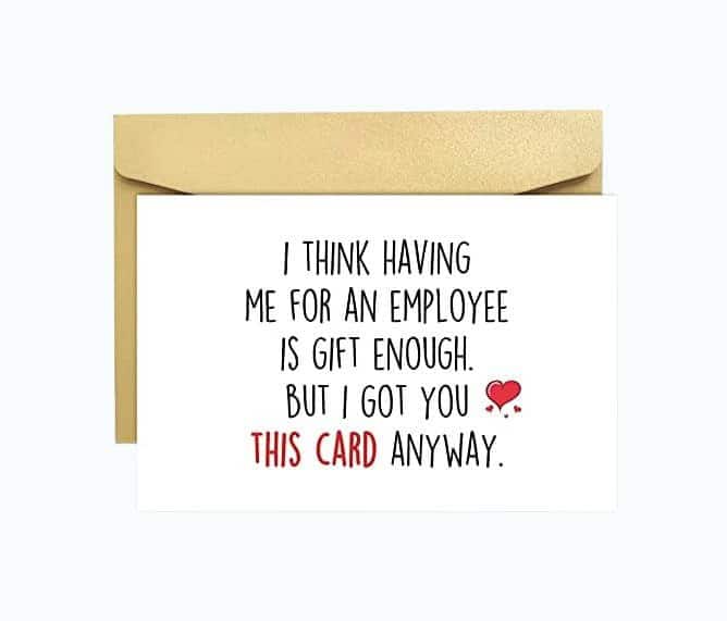 Happy Boss Day Card