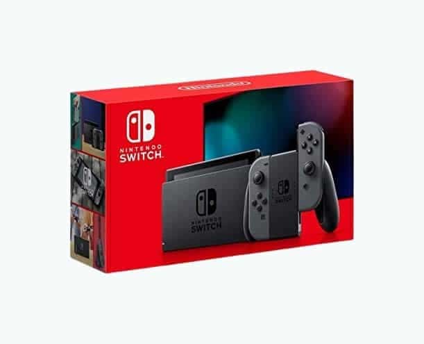 Nintendo Switch with Gray Joy‑Con