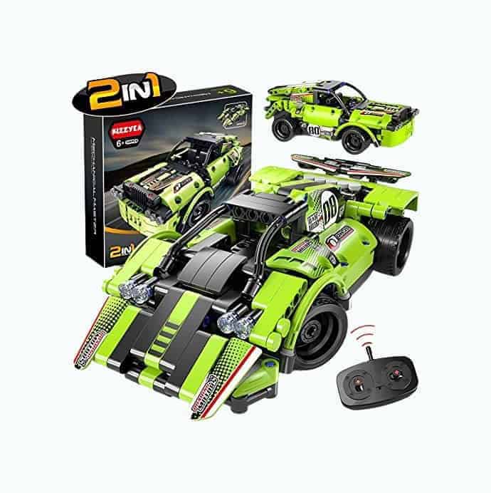 2-in-1 Remote Control DIY Racing Car