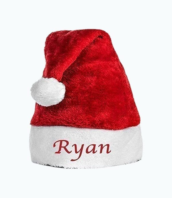 Personalized Santa Hat