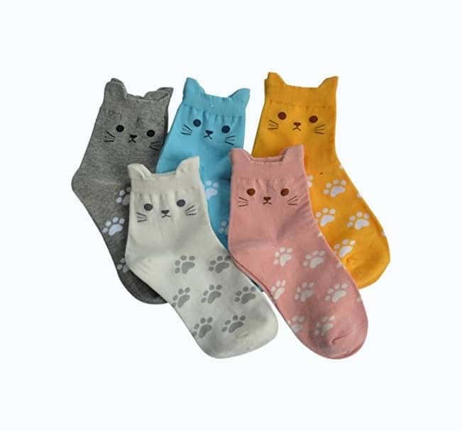 Novelty Cat Socks