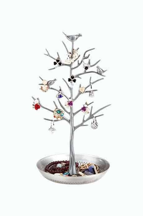 Bird Jewelry Tree